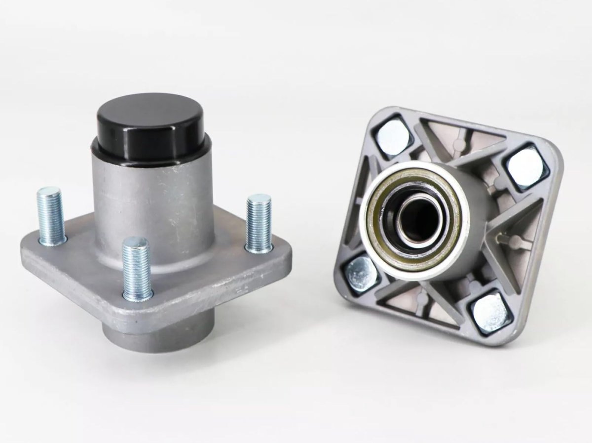 Front Wheel Hub Assembly Kit With Bearings And Seals For 1974 2003 Club Car Ds Golf Cart Pack Of 2 11011102