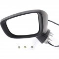 Driver Side Door Mirror For Scion Ia 2016 Power Manual Folding Non Heated With Signal Light Paintable Sedan Replacement