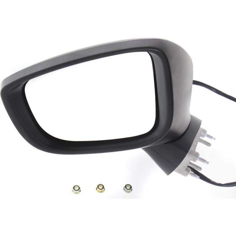 Driver Side Door Mirror For Scion Ia 2016 Power Manual Folding Non Heated With Signal Light Paintable Sedan Replacement
