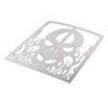 Newsmarts Motorbike Radiator Guard Engine Grille Oil Cooler Cover Protective For Yamaha Banshee Yfz350 1987-2012 Silver