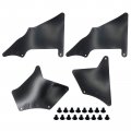 Spartshome Splash Shield Mudguard With Clip Fender Liner Guard Replacement For 53886-35020 53735-35150 53736-35150 Fit 