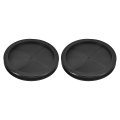2 Piece Rubber Grommets 5 12 In Drill Hole 4 72 Id Double Sided Plugs Ring Gasket For Firewall Cable Wire Protecting Black 