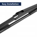 X Autohaux 360mm 14 Rear Windshield Wiper Blade Arm Set For Hyundai Veracruz Ix55 06-12