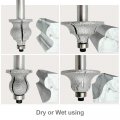 Shdiatool 1 2 Inch Shank Round-over Router Bits 18mm Radius Corner Rounding Edge-forming Marble Granite Quartz Stone