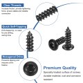 Hex Socket Self Tapping Screws M3 X 10mm Carbon Steel Wood Screw 50pcs