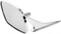 1968-72 Outer Door Mirror With Rib Design Lh 