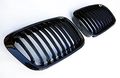 Gloss Black Kidney M Tech Euro Front Hood Sport Grill For Bmw 3 Series 4d E46 98-01