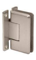 Crl Brushed Nickel Cologne Shower Pull And Hinge Set