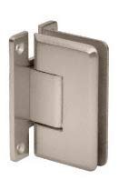 Crl Brushed Nickel Cologne Shower Pull And Hinge Set