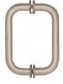 Crl Brushed Nickel Cologne Shower Pull And Hinge Set