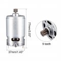 Uxcell Dc 21v 22500rpm Electric Gear Motor 9 Teeth For Various Cordless Screwdrive