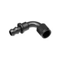 Red Horse Performance Hose End Push Lock -16 An 90 Degrees Black Mlx-rhp2090-16-2-cl360a50 