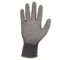 Ergodyne Proflex 7044 Pu Coated Cut-resistant Gloves Ansi A4 En 388 4x42d 18g Grey Large 