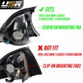 Smoke Lens Corner Lights With Canbus Led Bulbs For 2002 To 2005 Bmw E46 3 Series 4 Door Sedan And 5 Wagon Left Right Set