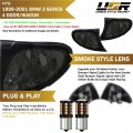 Smoke Lens Corner Lights With Canbus Led Bulbs For 2002 To 2005 Bmw E46 3 Series 4 Door Sedan And 5 Wagon Left Right Set