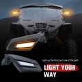 Maverick X3 Side Mirrors With Led Light A Utv Pro Racing Turn Signal Lights For Can Am Max Xrs Xds Turbo R Rr 2017-2023