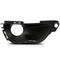 Fog Light Lamp Bezel Passenger Right Side For Jeep Grand Cherokee 2016-2022 68261710aa Black 