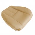Secosautoparts Driver Or Passenger Side Bottom Top Lean Back Leather Seat Cover Tan Fit For Chevrolet Silverado Gmc Sierra