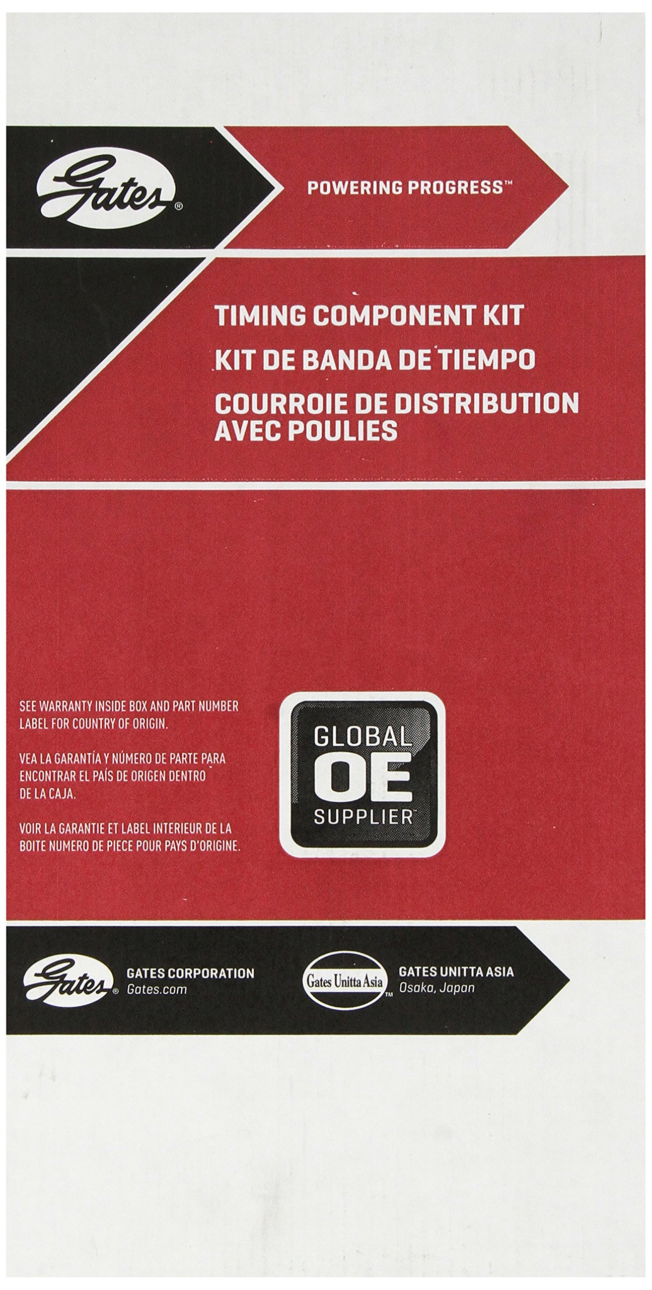 Gates Tck312 Timing Belt Kit