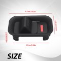 2pcs 15172121 Door Lock Switch Knobs For Chevy Silverado Tahoe Suburban Avalanche And Gmc Sierra Yukon 1999 To 2007 Front Rear