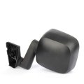 Driver And Passenger Side View Mirrors For 2003-2006 Jeep Wrangler Tj Black Textured Manual Folding Abs