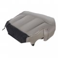 Jmtaat Seat Cover Compatible With 1999-2002 Silverado Tahoe Suburban Gmc Sierra Yukon Synthetic Leather Driver Bottom Pewter