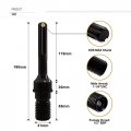 Shdiatool Core Drill Bit Adapter 1-1 4a Unc Thread Male To Sds Max Shank Conversion