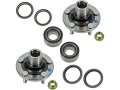 Front Wheel Hub And Bearing Kit 8 Piece For 1993-2007 Subaru Impreza 
