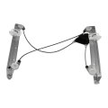 Power Window Regulator For Dodge Caliber 2007 2008 2009 2010 2011 2012 Front Electric Bolt On Metal And Plastic Cable 5179942aa 