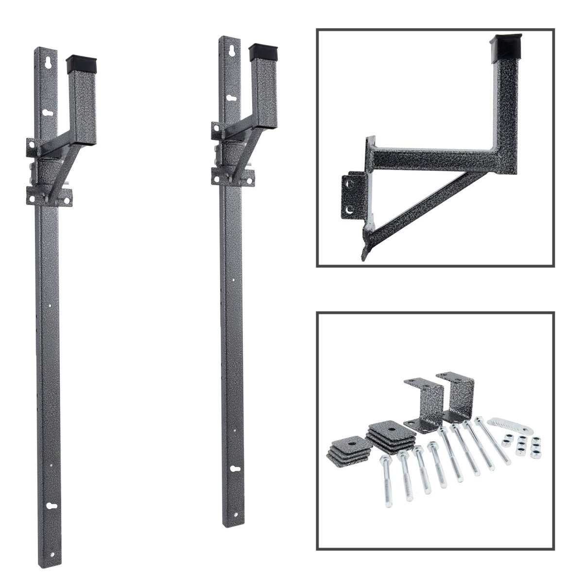 Enclosed Trailer Ladder Rack Utility Storage Single Powder Coated Alloy Steel Rp-2017
