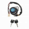 Wflnhb Ignition Switch With 2 Keys 27005-1129 Replacement For Kawasaki Klr650 1987-2007