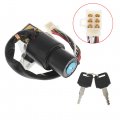 Wflnhb Ignition Switch With 2 Keys 27005-1129 Replacement For Kawasaki Klr650 1987-2007