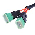 Anxingo New Dual High Low Beam Headlight Relay Wiring Harness H4 9003 With Heat Ceramic Plugs
