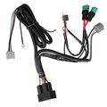 Anxingo New Dual High Low Beam Headlight Relay Wiring Harness H4 9003 With Heat Ceramic Plugs
