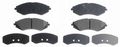 Raybestos Sgd902m Service Grade Semi-metallic Disc Brake Pad Set 