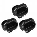 Acropix Heater Air Climate Control Switch Knob Fit For Toyota Tundra Pack Of 3 Black 