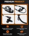 Front Abs Wheel Speed Sensor For Kia Soul 2010 2013 Replaces 95670-2k000 Fits 1 6l And 2 0l Hatchback Driver Passenger Side