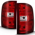 Acanii For 2007-2013 Chevy Silverado 1500 2500hd 3500hd Pickup Truck Tail Lights Lamps Assembly Driver Passenger