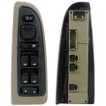 Front Driver Side Door Lock And Power Window Switch With Tan Bezel Assembly For Yukon Xl 1500 2003-2006 Replace Part 15883323