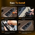 Front Driver Side Door Lock And Power Window Switch With Tan Bezel Assembly For Yukon Xl 1500 2003-2006 Replace Part 15883323