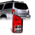 Akkon Fits Pathfinder Suv Red Clear Rear Tail Light Brake Lamp Lights Driver Left Side Replacement 