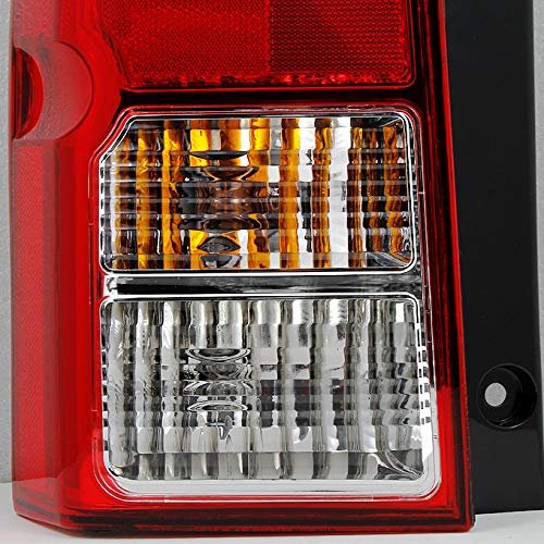 Akkon Fits Pathfinder Suv Red Clear Rear Tail Light Brake Lamp Lights Driver Left Side Replacement