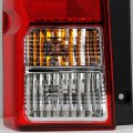 Akkon Fits Pathfinder Suv Red Clear Rear Tail Light Brake Lamp Lights Driver Left Side Replacement