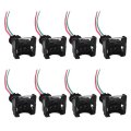 8pcs F2te-c3a F1ze-c2a F1ze-a2b F2te-a3a Fuel Injector Wire Harness Replacement For 1997-1998 Ford E350 Econoline 5 4l V8