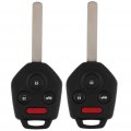 Ocpty 2 X Flip Key Entry Remote Control Uncut Fob Transmitter Replacement For Subaru Legacy 2010-2014 Outback 10 11 12 13 14