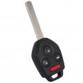 Ocpty 2 X Flip Key Entry Remote Control Uncut Fob Transmitter Replacement For Subaru Legacy 2010-2014 Outback 10 11 12 13 14
