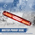 Auto Dynasty 3d Led Bar High Mount Red Third 3rd Tail Brake Light Cargo Lamp Compatible With Chevy Silverado Gmc Sierra 99-07