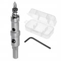 Uxcell Carbide Hole Saw Drill Bit 16mm Cutter For Stainless Steel Alloy Cast Iron Copper Metal Sheet With Limit Step