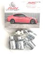 4 7 16 Et Conical Wheel Locks With 1 Puzzle Key Anti Theft Lug Nuts 