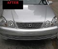 312 Motoring Fits 2001-2005 Lexus Gs300 Gs430 Chrome Grill Grille Kit Gs 300 430 2002 2003 2004 01 02 03 04 05